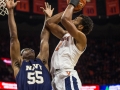 December  29, 2019: Virginia Cavaliers guard Braxton Key (2) takes a jumping shot during NCAA basketball action between the Navy Midshipmen and the Virginia Cavaliers at John Paul Jones Arena Charlottesville, VA. Jonathan Huff/CSM