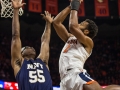 December  29, 2019: Virginia Cavaliers guard Braxton Key (2) takes a jumping shot during NCAA basketball action between the Navy Midshipmen and the Virginia Cavaliers at John Paul Jones Arena Charlottesville, VA. Jonathan Huff/CSM