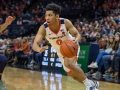 December  29, 2019: Virginia Cavaliers guard Kihei Clark (0) looks for an opening in the Navy defense during NCAA basketball action between the Navy Midshipmen and the Virginia Cavaliers at John Paul Jones Arena Charlottesville, VA. Jonathan Huff/CSM