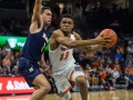 December  29, 2019: Virginia Cavaliers guard Casey Morsell (13) drives into the lane during NCAA basketball action between the Navy Midshipmen and the Virginia Cavaliers at John Paul Jones Arena Charlottesville, VA. Jonathan Huff/CSM