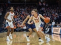 December  29, 2019: Virginia Cavaliers guard Kody Stattmann (23) drives towards the basket during NCAA basketball action between the Navy Midshipmen and the Virginia Cavaliers at John Paul Jones Arena Charlottesville, VA. Jonathan Huff/CSM