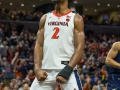 December  29, 2019: Virginia Cavaliers guard Braxton Key (2) celebrates a dunk during NCAA basketball action between the Navy Midshipmen and the Virginia Cavaliers at John Paul Jones Arena Charlottesville, VA. Jonathan Huff/CSM