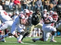 November 2, 2019: North Carolina State Wolfpack running back Zonovan Knight (24) tries to break past the \Wake Forest defense during NCAA football action between the NC State Wolfpack and the Wake Forest Demon Deacons at BB&T Field in Winston-Salem, NC. Jonathan Huff/CSM