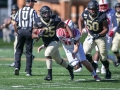 November 2, 2019: Wake Forest Demon Deacons running back Kenneth Walker III (25) runs for a first down during NCAA football action between the NC State Wolfpack and the Wake Forest Demon Deacons at BB&T Field in Winston-Salem, NC. Jonathan Huff/CSM