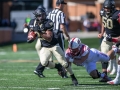November 2, 2019: Wake Forest Demon Deacons running back Kenneth Walker III (25) runs for a first down during NCAA football action between the NC State Wolfpack and the Wake Forest Demon Deacons at BB&T Field in Winston-Salem, NC. Jonathan Huff/CSM