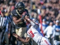 November 2, 2019: Wake Forest Demon Deacons wide receiver Kendall Hinton (2) makes catch on the two-yard-line during NCAA football action between the NC State Wolfpack and the Wake Forest Demon Deacons at BB&T Field in Winston-Salem, NC. Jonathan Huff/CSM