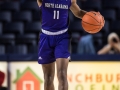 January 9, 2020: North Alabama Lions Guard C.J. Brim (11) brings the ball up the court during NCAA basketball action between the North Alabama Lions and the Liberty Flames at Vines Center Lynchburg, VA. Jonathan Huff/CSM