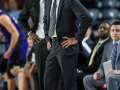 January 9, 2020: North Alabama Lions head coach Tony Pujol watches on from the sideline during NCAA basketball action between the North Alabama Lions and the Liberty Flames at Vines Center Lynchburg, VA. Jonathan Huff/CSM