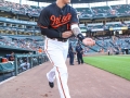 June 15, 2018: Baltimore Orioles shortstop Manny Machado (13) runs out to warm up before the start of MLB action between the Miami Marlins and the Baltimore Orioles at Camden Yards in Baltimore, MD. Jonathan Huff/CSM