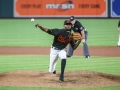 June 15, 2018: Baltimore Orioles relief pitcher Miguel Castro (50) delivers a pitch during MLB action between the Miami Marlins and the Baltimore Orioles at Camden Yards in Baltimore, MD. Jonathan Huff/CSM