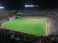 June 15, 2018: View of Camden Yards from the upper deck during MLB action between the Miami Marlins and the Baltimore Orioles at Camden Yards in Baltimore, MD. Jonathan Huff/CSM