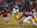 November 23, 2019: Pittsburgh Panthers wide receiver Shocky Jacques-Louis (18) tries to break past Virginia Tech defenders during NCAA football action between the Pitt Panthers and the Virginia Tech Hokies at Lane Stadium in Blacksburg, VA. Jonathan Huff/CSM