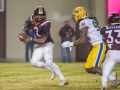 November 23, 2019: Virginia Tech Hokies quarterback Hendon Hooker (2) under heavy pressure from Pittsburgh Panthers defensive lineman Patrick Jones II (91) during NCAA football action between the Pitt Panthers and the Virginia Tech Hokies at Lane Stadium in Blacksburg, VA. Jonathan Huff/CSM