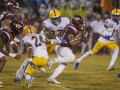 November 23, 2019: Virginia Tech Hokies running back Deshawn McClease (33) runs through the Pitt defense during NCAA football action between the Pitt Panthers and the Virginia Tech Hokies at Lane Stadium in Blacksburg, VA. Jonathan Huff/CSM