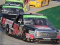 Bubba Wallace off of turn four at Martinsville Speedway