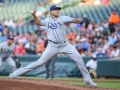 July 12, 2019: Tampa Bay Rays relief pitcher Yonny Chirinos (72) delivers a pitch during MLB action between the Tampa Bay Rays and the Baltimore Orioles at Camden Yards in Baltimore, MD. Jonathan Huff/CSM