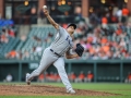 July 12, 2019: Tampa Bay Rays relief pitcher Yonny Chirinos (72) delivers a pitch during MLB action between the Tampa Bay Rays and the Baltimore Orioles at Camden Yards in Baltimore, MD. Jonathan Huff/CSM