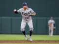 July 12, 2019: Tampa Bay Rays shortstop Willy Adames (1) throws a runner out at first during MLB action between the Tampa Bay Rays and the Baltimore Orioles at Camden Yards in Baltimore, MD. Jonathan Huff/CSM