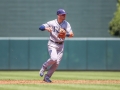 July 13, 2019: Tampa Bay Rays third baseman Michael Brosseau (43) throws a runner out at first during the first game of a double header between the Tampa Bay Rays and the Baltimore Orioles at Camden Yards in Baltimore, MD. Jonathan Huff/CSM