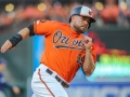 July 13, 2019: Baltimore Orioles first baseman Renato Nunez (39) rounds third on his way to score during the second game of a double header between the Tampa Bay Rays and the Baltimore Orioles at Camden Yards in Baltimore, MD. Jonathan Huff/CSM