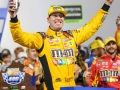 September 22, 2018: Monster Energy NASCAR Cup Series driver Kyle Busch (18) wins the Federated Auto Parts 400 in Richmond, VA. Jonathan Huff/CSM