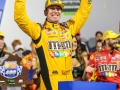 September 22, 2018: Monster Energy NASCAR Cup Series driver Kyle Busch (18) wins the Federated Auto Parts 400 in Richmond, VA. Jonathan Huff/CSM