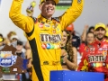September 22, 2018: Monster Energy NASCAR Cup Series driver Kyle Busch (18) wins the Federated Auto Parts 400 in Richmond, VA. Jonathan Huff/CSM