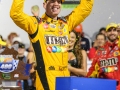 September 22, 2018: Monster Energy NASCAR Cup Series driver Kyle Busch (18) wins the Federated Auto Parts 400 in Richmond, VA. Jonathan Huff/CSM