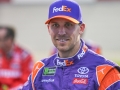 September 22, 2018: Monster Energy NASCAR Cup Series driver Denny Hamlin (11) gets ready for the start of the Federated Auto Parts 400 in Richmond, VA. Jonathan Huff/CSM