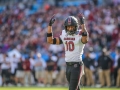 December 29, 2018: South Carolina Gamecocks defensive back R.J. Roderick (10) tries to get South Carolina fans back into the game during NCAA football action between the South Carolina Gamecocks and the Virginia Cavilers at Bank of America Stadium in Charlotte, NC. Jonathan Huff/CSM