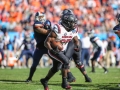 December 29, 2018: South Carolina Gamecocks running back Ty'Son Williams (27) looks for a hole in the Virginia defense during NCAA football action between the South Carolina Gamecocks and the Virginia Cavilers at Bank of America Stadium in Charlotte, NC. Jonathan Huff/CSM