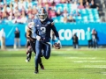 December 29, 2018: Virginia Cavaliers quarterback Bryce Perkins (3) gets behind the South Carolina defense.  during NCAA football action between the South Carolina Gamecocks and the Virginia Cavilers at Bank of America Stadium in Charlotte, NC. Jonathan Huff/CSM