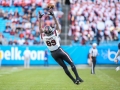 December 29, 2018: South Carolina Gamecocks wide receiver Bryan Edwards (89) jumps to make a catch in the forth quarter during NCAA football action between the South Carolina Gamecocks and the Virginia Cavilers at Bank of America Stadium in Charlotte, NC. Jonathan Huff/CSM