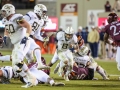 October 25, 2018: Georgia Tech Yellow Jackets quarterback Tobias Oliver (8) breaks out of his own backfield during NCAA football action between the Georgia Tech Yellow Jackets and the Virginia Tech Hokies at Lane Stadium in Blacksburg, VA. Jonathan Huff/CSM