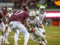 October 25, 2018: Georgia Tech Yellow Jackets running back Jordan Mason (24) tries to breakout of his backfield during NCAA football action between the Georgia Tech Yellow Jackets and the Virginia Tech Hokies at Lane Stadium in Blacksburg, VA. Jonathan Huff/CSM