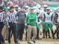 December 1, 2018: Marshall Thundering Herd coach Doc Holliday shows his displeasure of a called fumble in the first quart of play during NCAA football action between the Marshall Thundering Herd and the Virginia Tech Hokies at Lane Stadium in Blacksburg, VA. Jonathan Huff/CSM