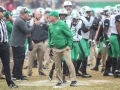 December 1, 2018: Marshall Thundering Herd coach Doc Holliday shows his displeasure of a called fumble in the first quart of play during NCAA football action between the Marshall Thundering Herd and the Virginia Tech Hokies at Lane Stadium in Blacksburg, VA. Jonathan Huff/CSM