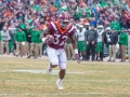 December 1, 2018: Virginia Tech Hokies running back Steven Peoples (32) catches a touchdown pass in the first half of NCAA football action between the Marshall Thundering Herd and the Virginia Tech Hokies at Lane Stadium in Blacksburg, VA. Jonathan Huff/CSM