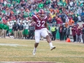December 1, 2018: Virginia Tech Hokies running back Steven Peoples (32) catches a touchdown pass in the first half of NCAA football action between the Marshall Thundering Herd and the Virginia Tech Hokies at Lane Stadium in Blacksburg, VA. Jonathan Huff/CSM