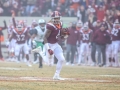 December 1, 2018: Virginia Tech Hokies wide receiver Hezekiah Grimsley (6) catches a touchdown pass in the first half during NCAA football action between the Marshall Thundering Herd and the Virginia Tech Hokies at Lane Stadium in Blacksburg, VA. Jonathan Huff/CSM