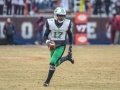 December 1, 2018: Marshall Thundering Herd quarterback Isaiah Green (17) gets past Tech defenders for a first down, during NCAA football action between the Marshall Thundering Herd and the Virginia Tech Hokies at Lane Stadium in Blacksburg, VA. Jonathan Huff/CSM