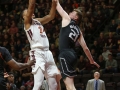 March 8, 2019: Virginia Tech Hokies forward Kerry Blackshear Jr. (24) shoots in the paint during NCAA basketball action between the Miami (Fl) Hurricanes and the Virginia Tech Hokies at Cassell Coliseum Blacksburg, VA. Jonathan Huff/CSM