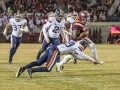 November 23, 2018: Virginia Tech Hokies running back Steven Peoples (32) fumbles the football into the end zone; Which is picked up for a touchdown by Virginia Tech Hokies wide receiver Hezekiah Grimsley (6) during NCAA football action between the Virginia Cavaliers and the Virginia Tech Hokies at Lane Stadium in Blacksburg, VA. Jonathan Huff/CSM