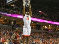 January 15, 2019: Virginia Cavaliers guard De'Andre Hunter (12) dunks the ball in the first half of NCAA basketball action between the Virginia Cavaliers and the Virginia Tech Hokies at John Paul Jones Arena Charlottesville, VA. Jonathan Huff/CSM