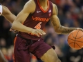January 15, 2019: Virginia Tech Hokies guard Nickeil Alexander-Walker (4) drives the ball into the paint during NCAA basketball action between the Virginia Cavaliers and the Virginia Tech Hokies at John Paul Jones Arena Charlottesville, VA. Jonathan Huff/CSM
