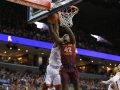 January 15, 2019: Virginia Cavaliers guard Braxton Key (2) blocks Virginia Tech Hokies guard Ty Outlaw (42) shot during NCAA basketball action between the Virginia Cavaliers and the Virginia Tech Hokies at John Paul Jones Arena Charlottesville, VA. Jonathan Huff/CSM