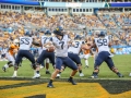 September 1, 2018: West Virginia Mountaineers quarterback Will Grier (7) throws from his own end zone during NCAA football action between the West Virginia Mountaineers and the Tennessee Volunteers at the Belk College Kickoff at Bank of America Stadium in Charlotte, NC. West Virginia defeated Tennessee 40-14. Jonathan Huff/CSM