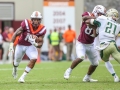 September 8, 2018: Virginia Tech Hokies running back Jalen Holston (13) breaks out of the backfield during NCAA football action between the William & Mary Tribe and the Virginia Tech Hokies at Lane Stadium in Blacksburg, VA. Jonathan Huff/CSM