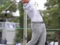 August 18, 2018: Ryan Armour watches his drive off of the 11th tee during the third round of the Wyndham Championship at Sedgefield Country Club in Greensboro, NC. Jonathan Huff/CSM
