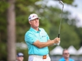 August 19, 2018: D.A. Points tees off from the 16th tee during the third round of the Wyndham Championship at Sedgefield Country Club in Greensboro, NC. Jonathan Huff/CSM